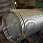 heat exchanger shell and coil